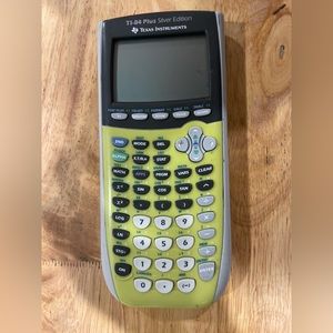 TI-84 silver edition graphing calculator
